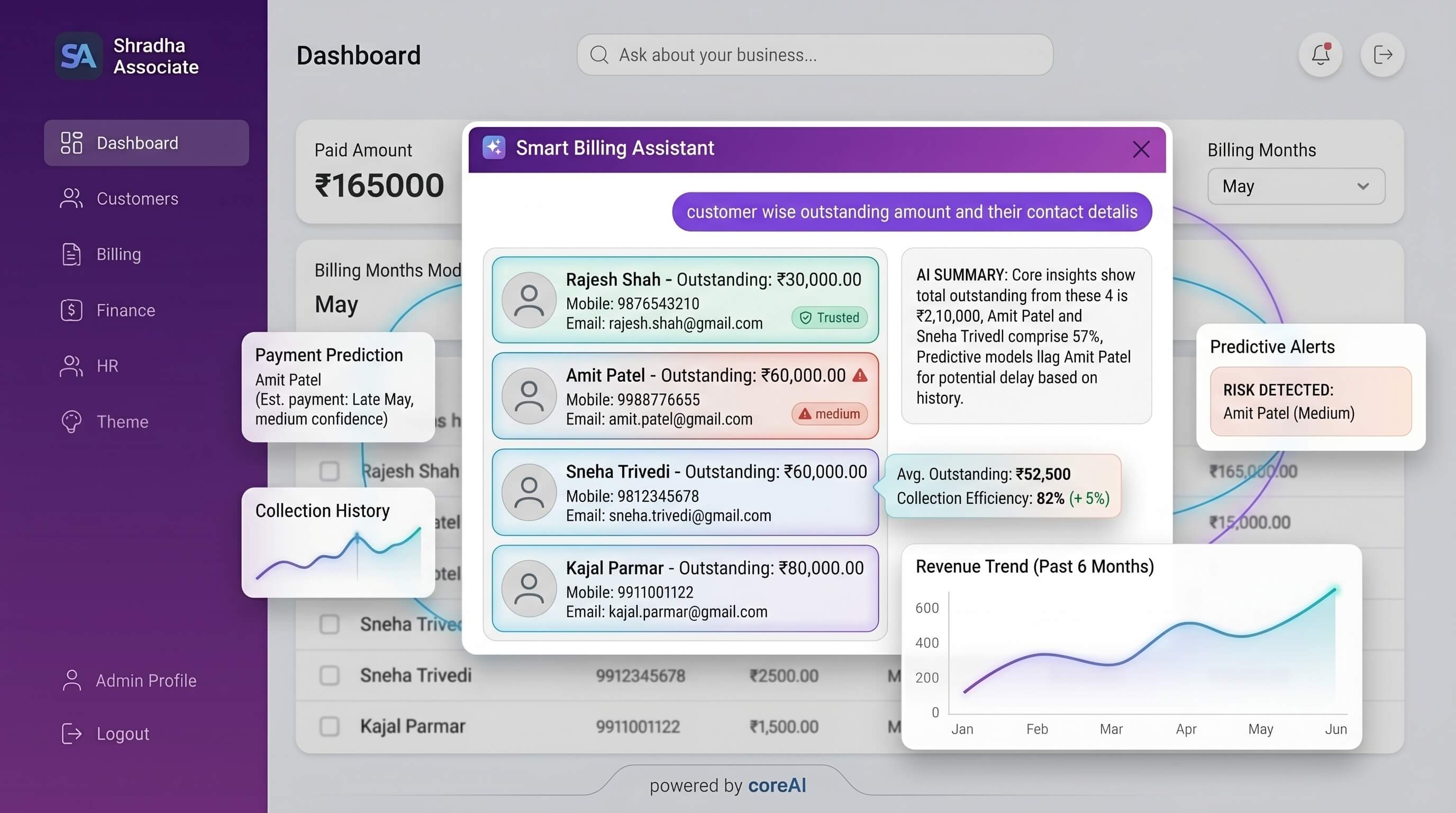 AI Assistant Mockup